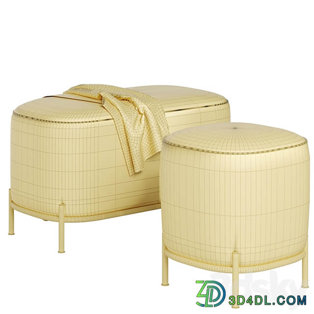 Hemlock Pouf