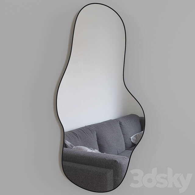 Figured mirror with lighting Atmosfera Extra