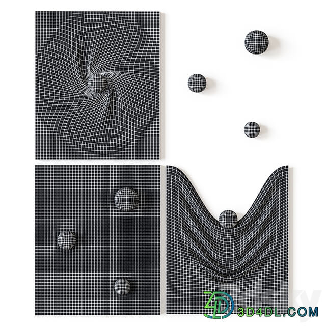 Panels Pictures Gravitational Harmony