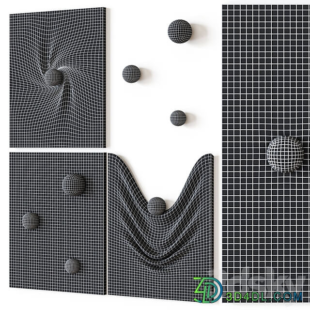 Panels Pictures Gravitational Harmony