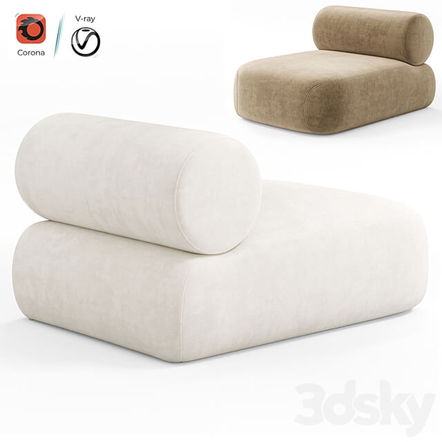 Oscar armchair by Meridiani