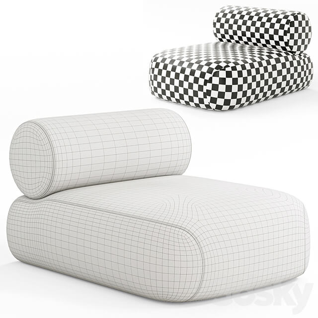Oscar armchair by Meridiani