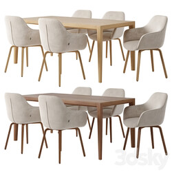 Aleli Chair.Kave Home, Table Nizou AM.PM 