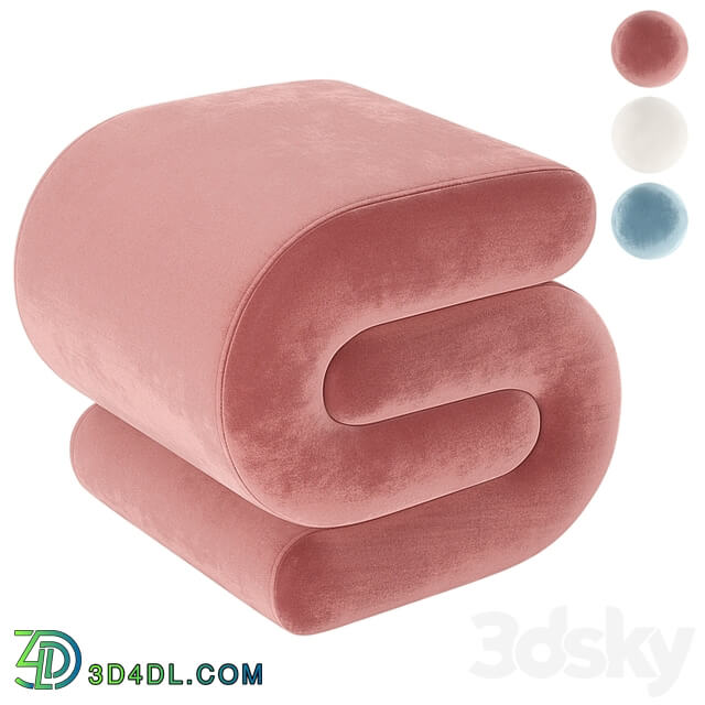 Merle pouf from Westwing