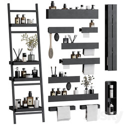 Bath accessories Tezza 02 in minimalist style 