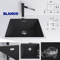 kitchen sink Blanco Subline 500 IF 