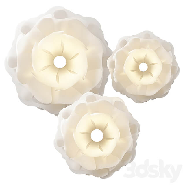 Flower Shaped Pendant Lamp