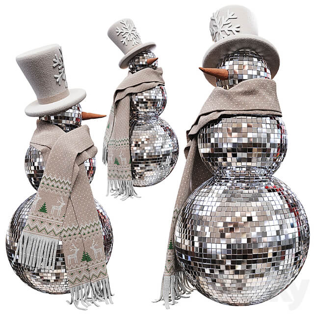 DISCO SNOWMAN