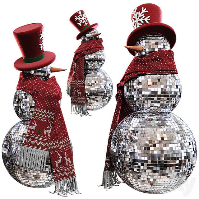 DISCO SNOWMAN