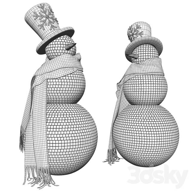 DISCO SNOWMAN
