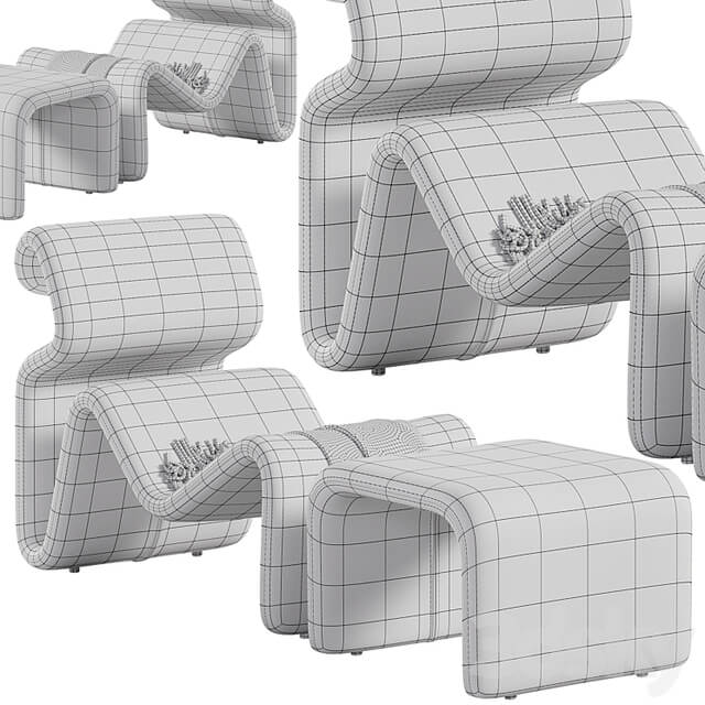 Etcetera armchair by Stylepark