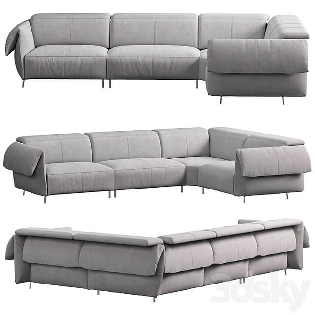 Seagull sofa by Natuzzi italia