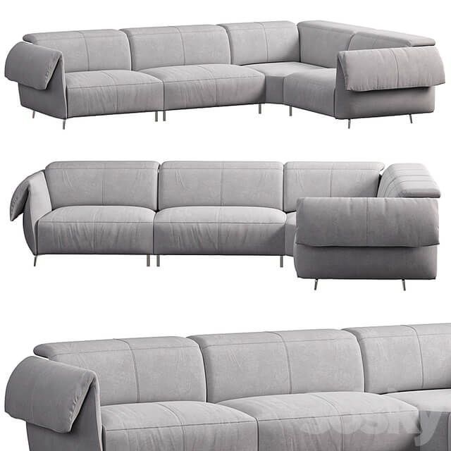 Seagull sofa by Natuzzi italia