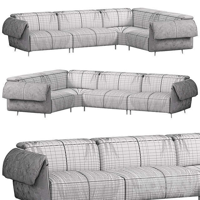 Seagull sofa by Natuzzi italia