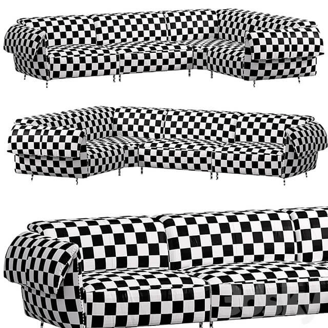 Seagull sofa by Natuzzi italia