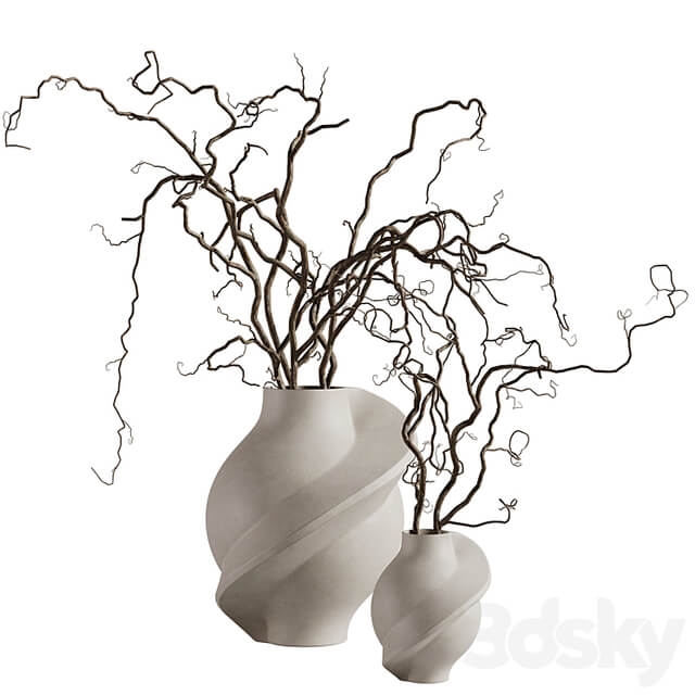 Louise Roe Pirout vase with branches