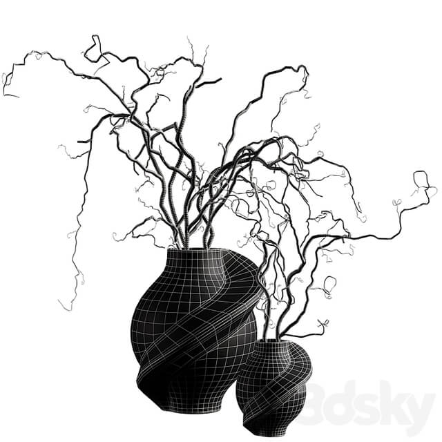 Louise Roe Pirout vase with branches