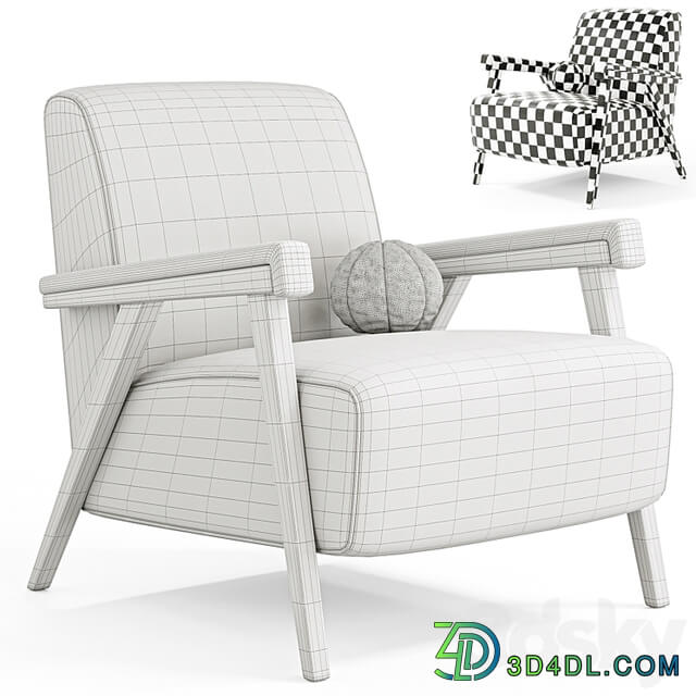 Andy armchair by Dantone Home