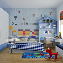 3D Interior Scenes File 3dsmax Model Children Room 12 By Manhlinh Kyzen 