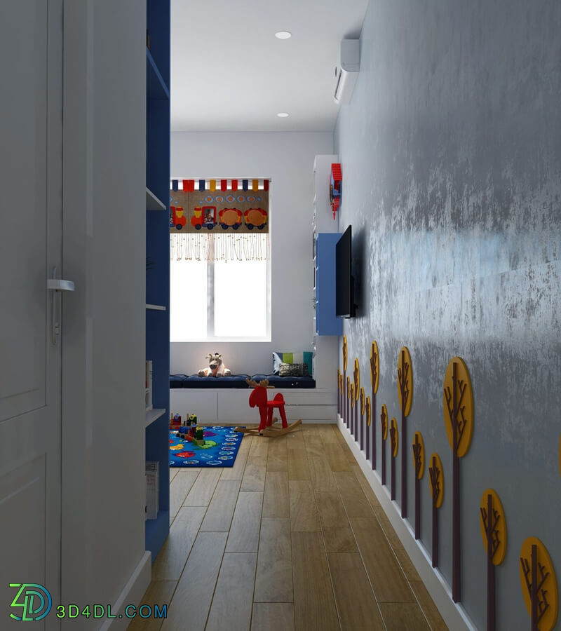 3D Interior Scenes File 3dsmax Model Children Room 12 By Manhlinh Kyzen