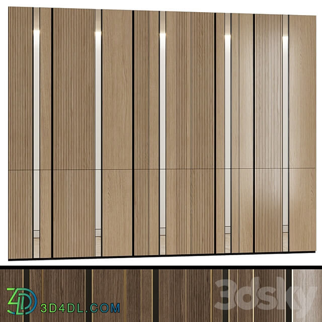 Modular wall panels in a modern minimalist style 5