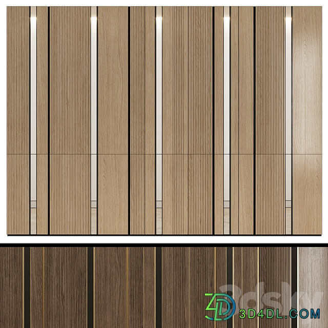 Modular wall panels in a modern minimalist style 5