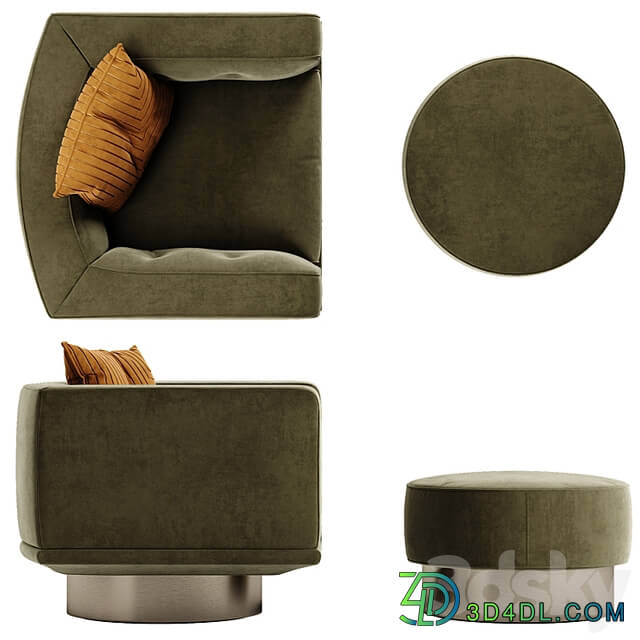 Minotti Sally armchair
