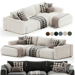 Frances Three Seater Corner Sofa 