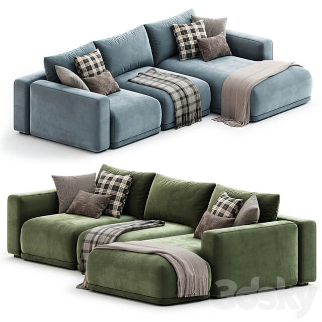 Frances Three Seater Corner Sofa