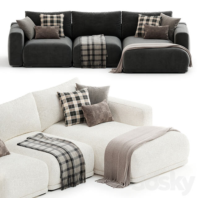 Frances Three Seater Corner Sofa
