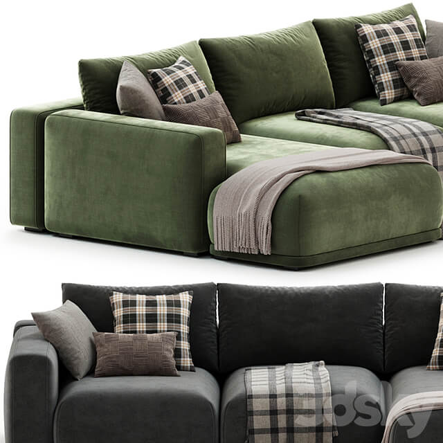 Frances Three Seater Corner Sofa