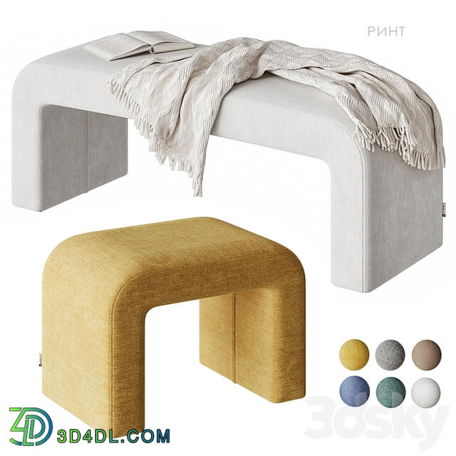 Rint pouf bench divan.ru
