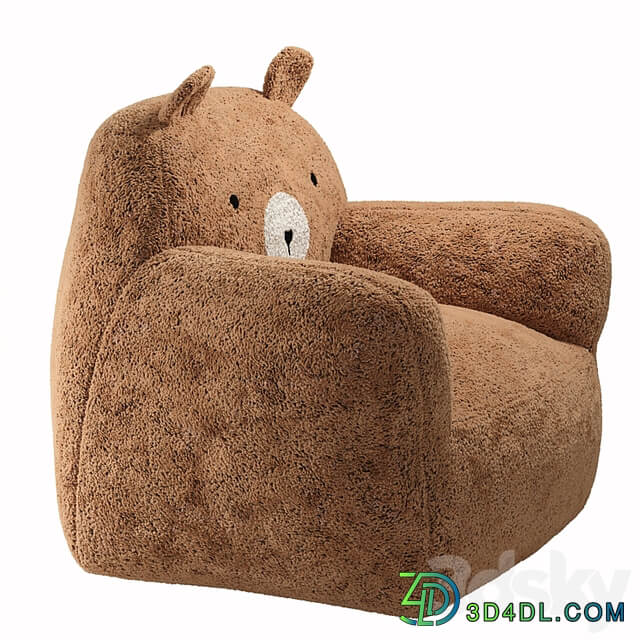 Teddy bear chair Midou La Redoute