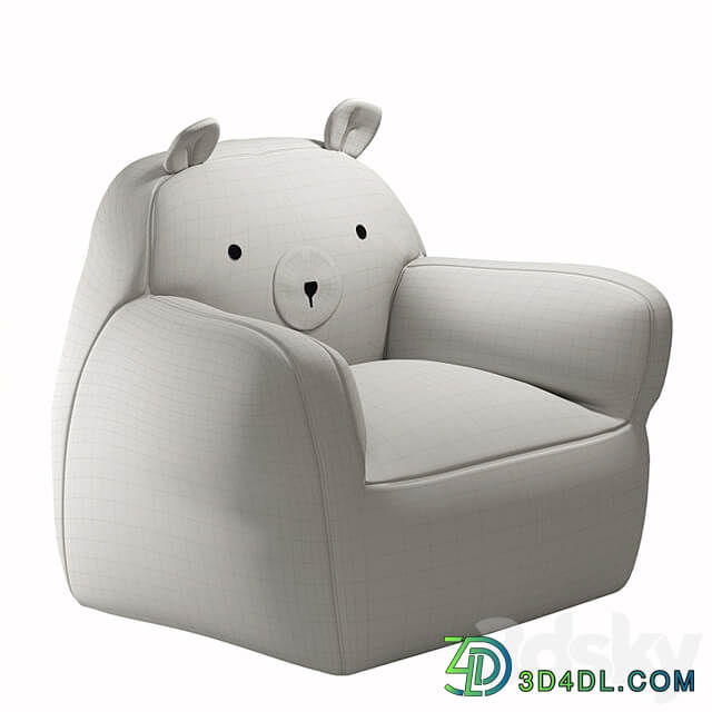 Teddy bear chair Midou La Redoute