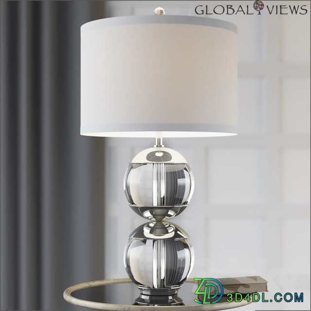 Global Views Capped Table Lamp