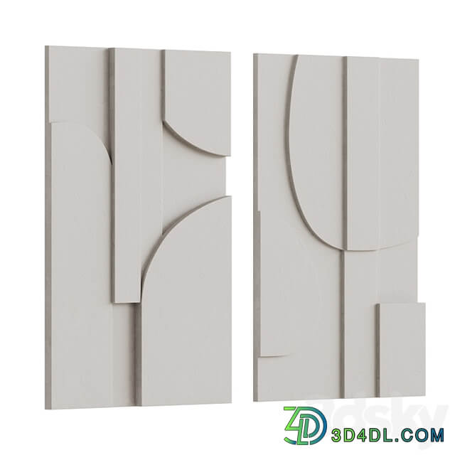 Decorative 3D panel