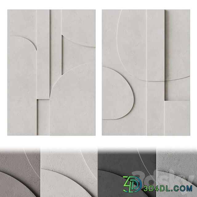 Decorative 3D panel