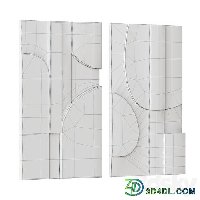 Decorative 3D panel