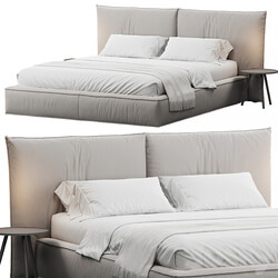 IMBOTTITO Upholstered Bed By Devina Nais 