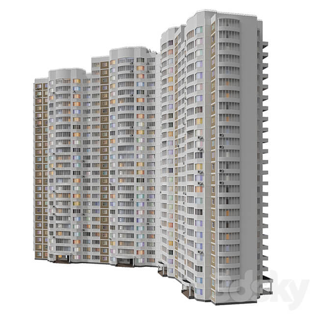 Kope M sail 23 25 floors 4 sections corner
