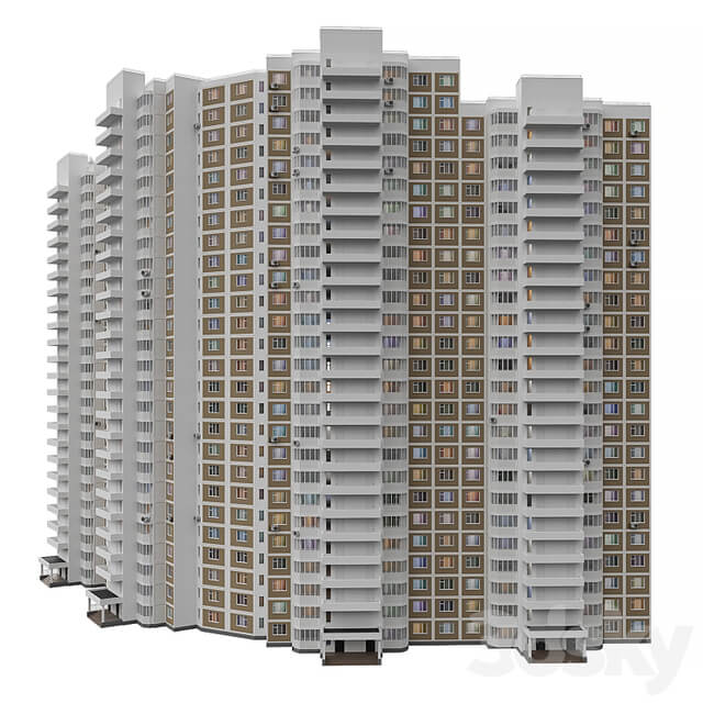 Kope M sail 23 25 floors 4 sections corner