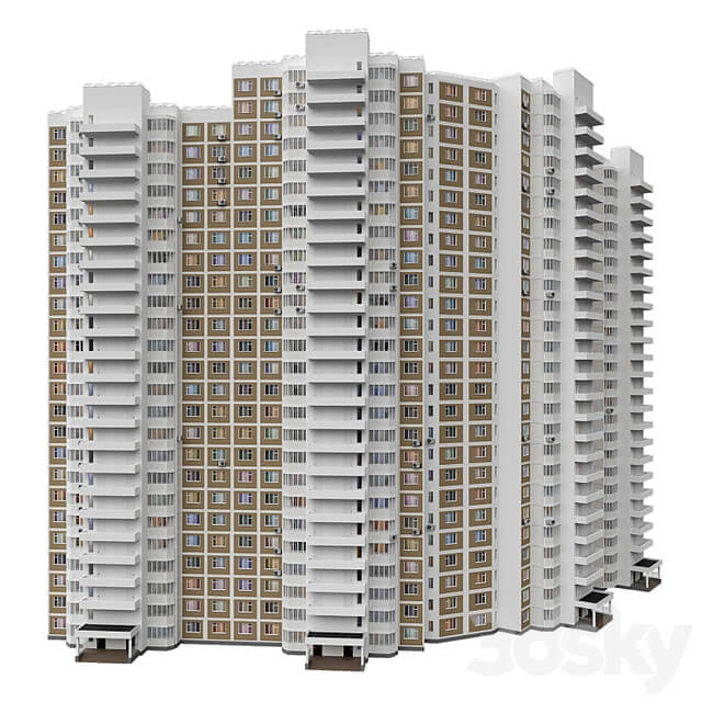 Kope M sail 23 25 floors 4 sections corner