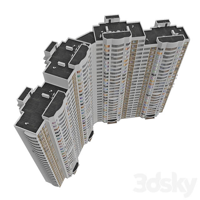 Kope M sail 23 25 floors 4 sections corner