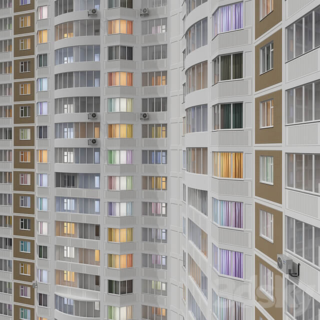 Kope M sail 23 25 floors 4 sections corner