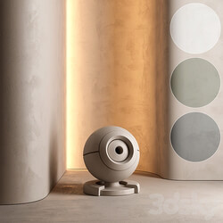 Decorative wall plaster paint colors set 17 