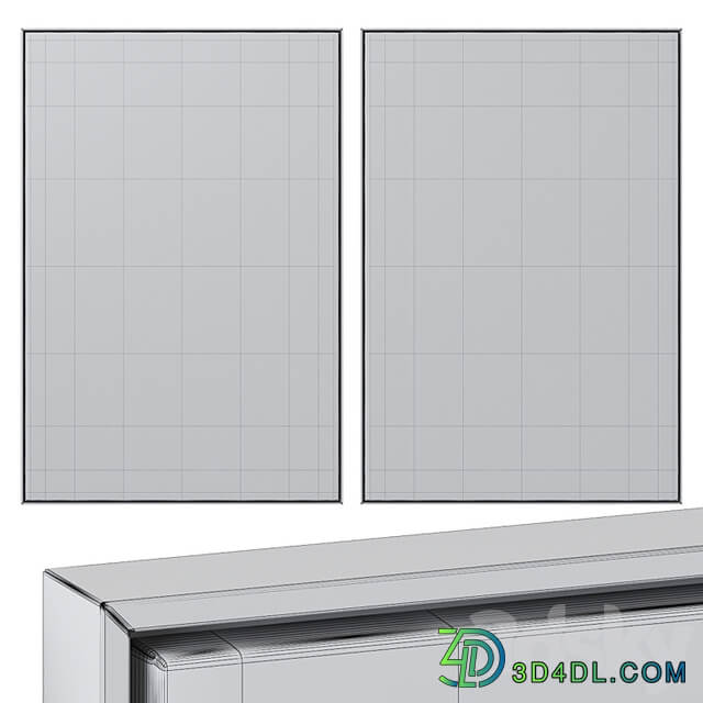 Set of large wall paintings 2891