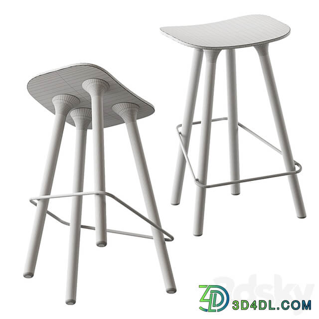 Bar stool Cot W from Nunc