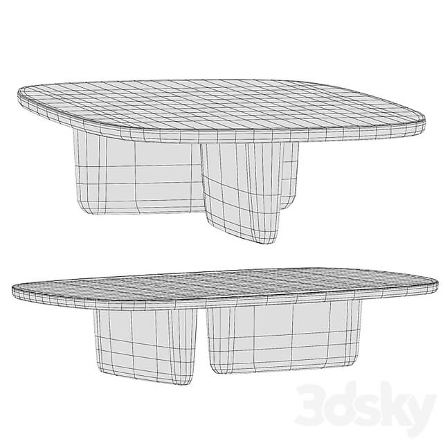 Tobi Ishi Small Tables by Bebitalia