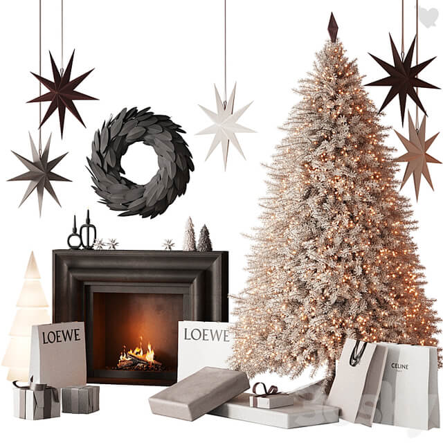 461 happy new year 06 christmas tree LOEWE CELINE gift bags op2