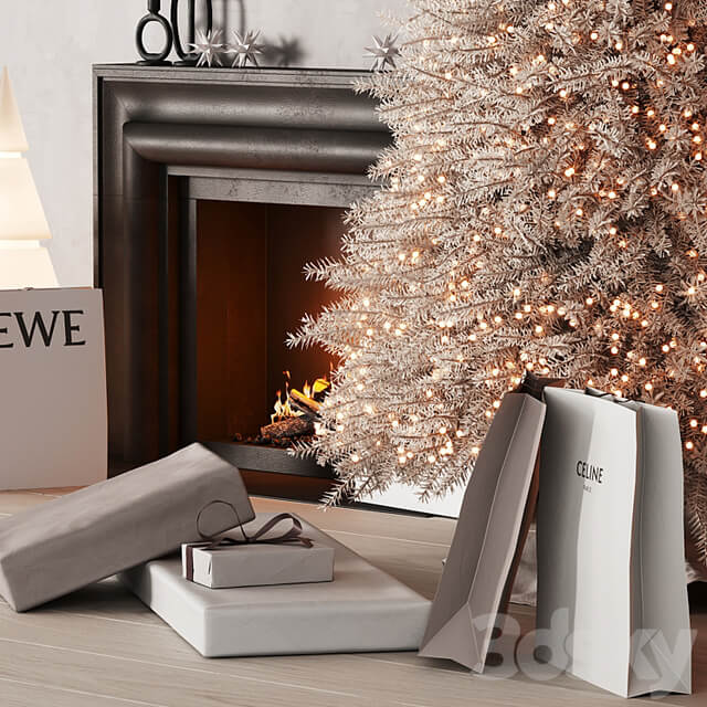 461 happy new year 06 christmas tree LOEWE CELINE gift bags op2